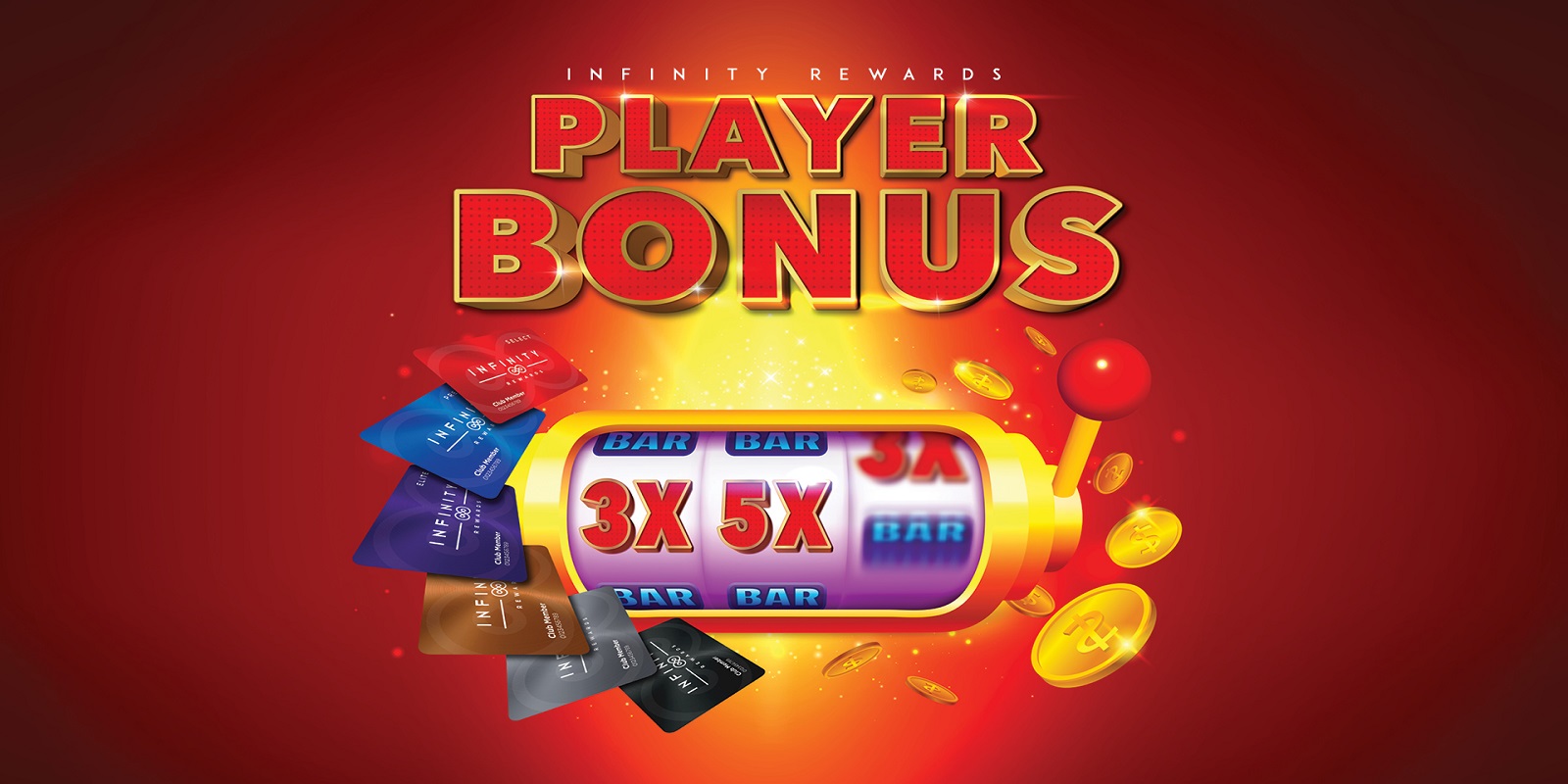 Infinity Rewards Player Bonus - SAHARA Las Vegas