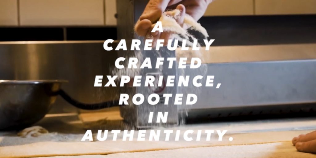 Carefully Crafted Experience Rooted In Authenticity