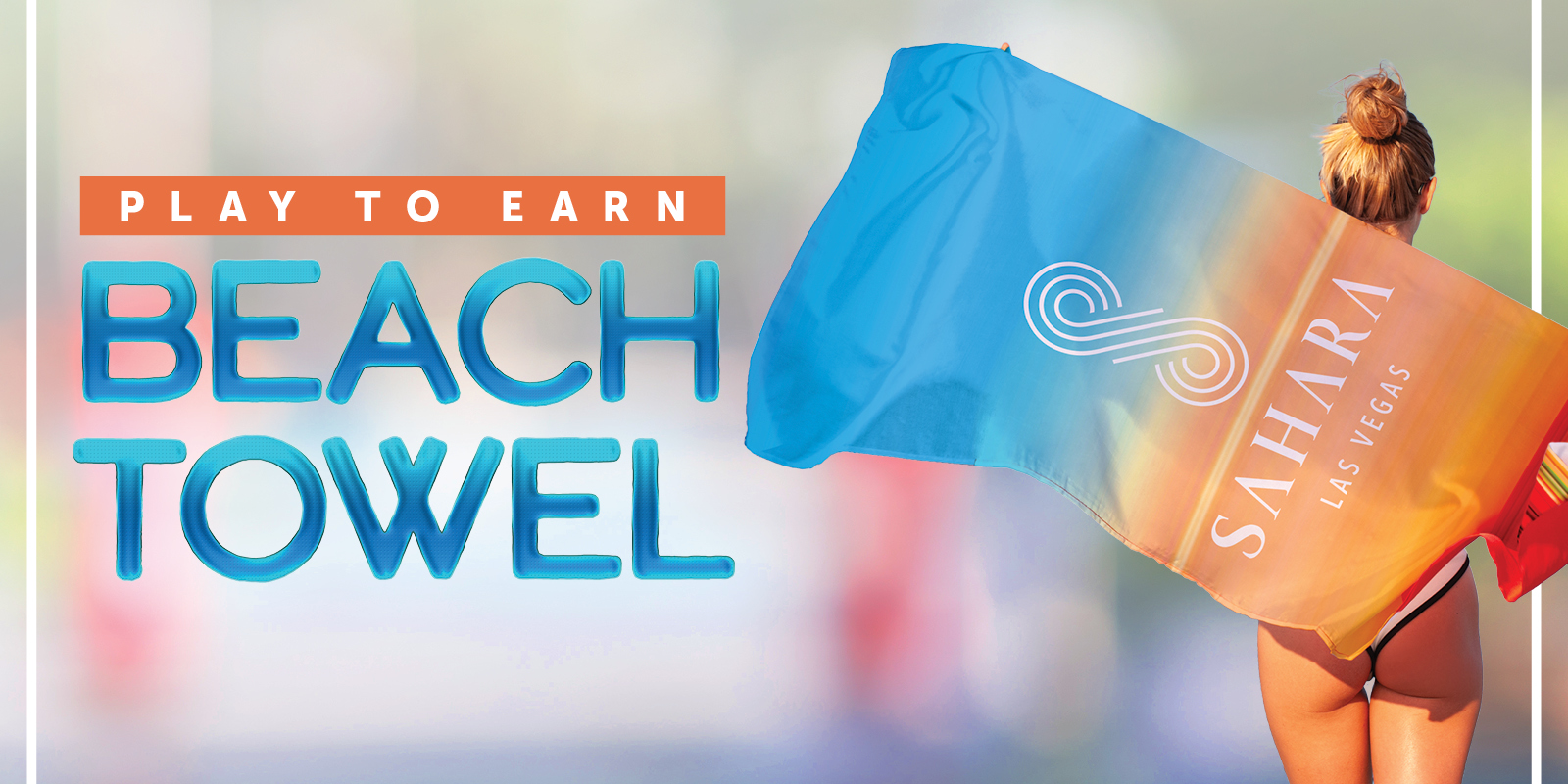 Play To Earn Beach Towel