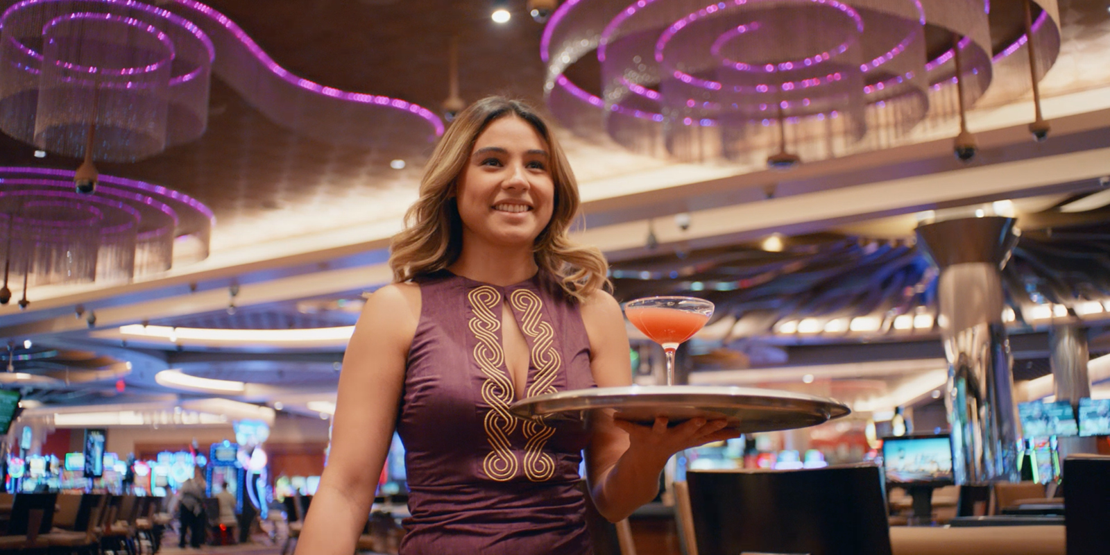 SAHARA Las Vegas cocktail waitress
