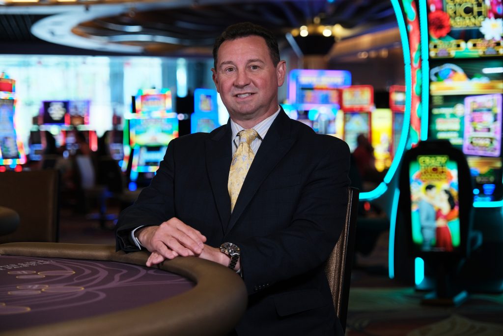 Patrick Evans - executive casino host posing for a photo