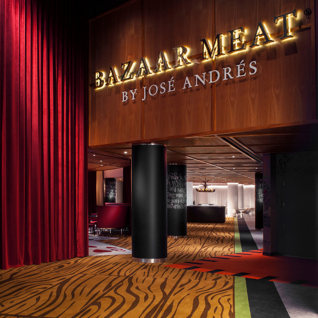 shot of Bazaar Meat entrance