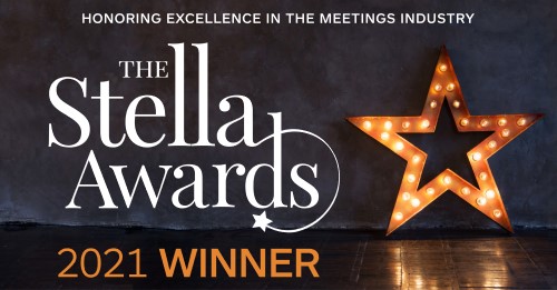 Stella Awards 2021 Gold Winner - Honoring Excellence in the Meetings Industry
