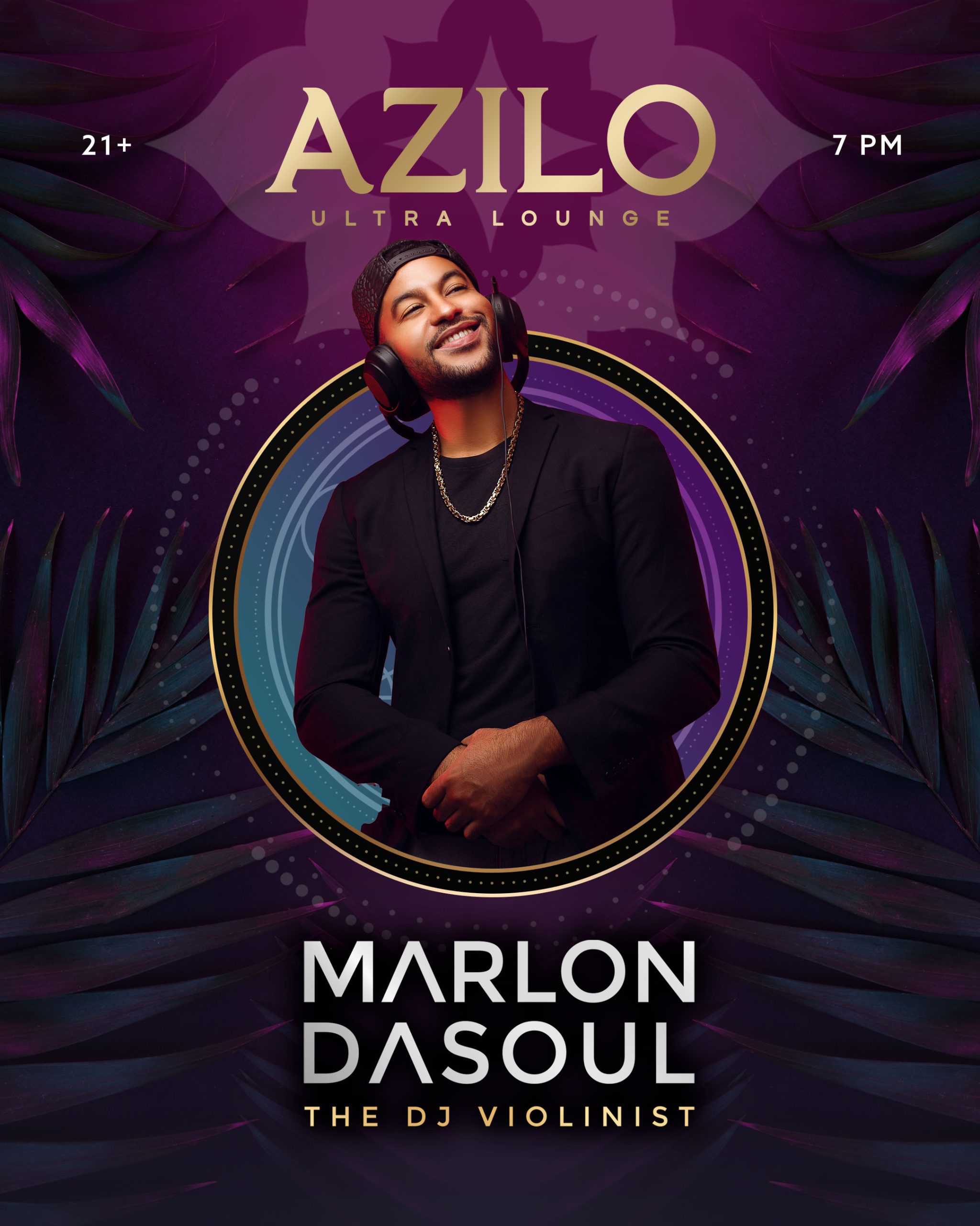 DJ Marlon Dasoul  at Azilo Ultra Lounge