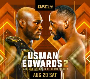 UFC 278 with USMAN vs Edwards