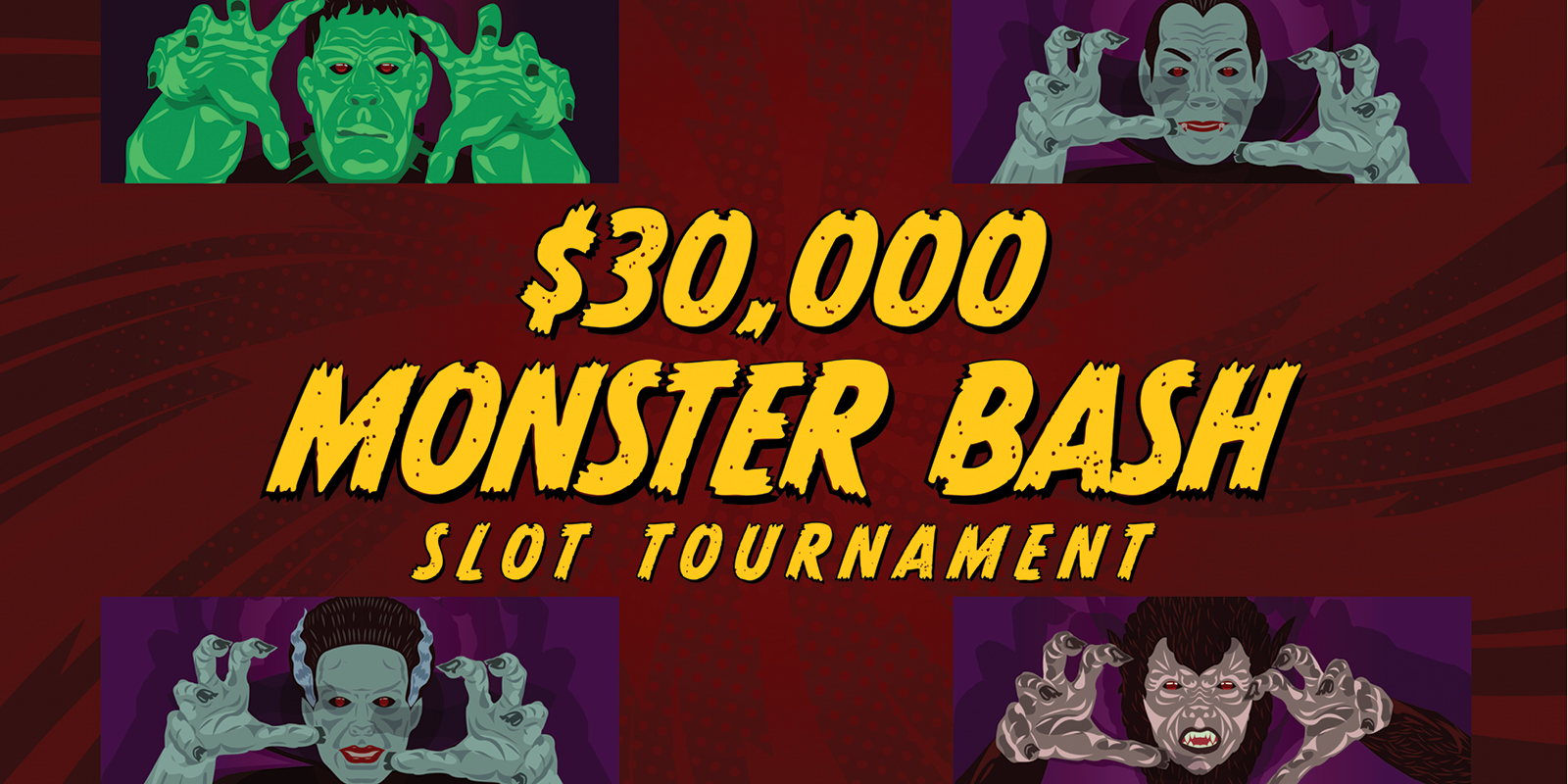 30K Monster Bash Slot Tournament SAHARA Las Vegas