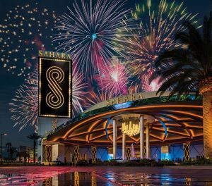 Hotel exterior picture showing fireworks