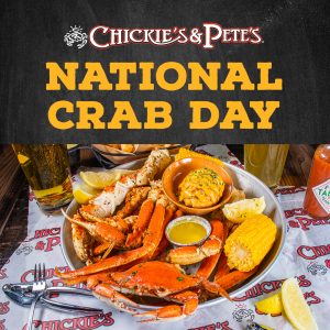 National Crab Day at Chickie's & Pete's featuring a fest of different kinds of crab, corn, and crabcakes