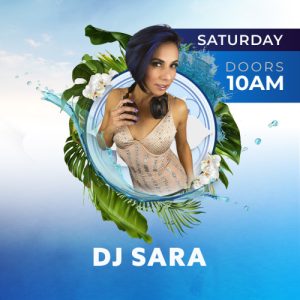 DJ Sara Live at AZILO Ultra Pool.