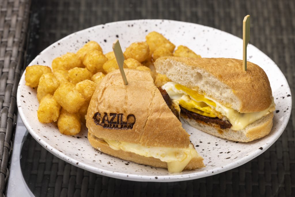 a general picture of food at AZILO Ultra Pool
