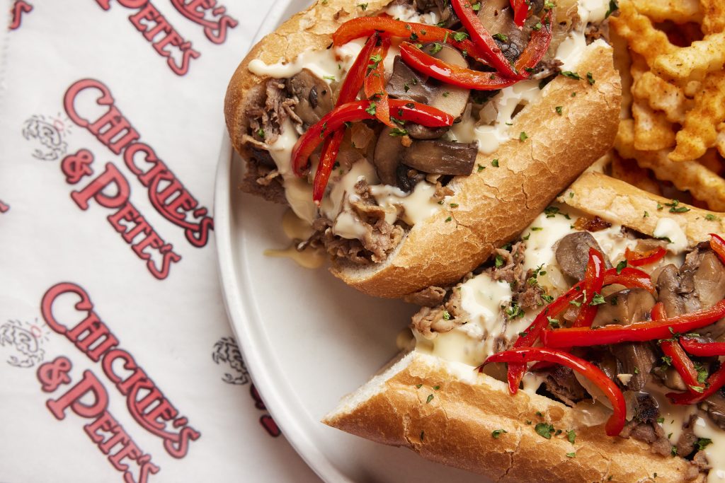 accent food shot for Chickie's & Pete's