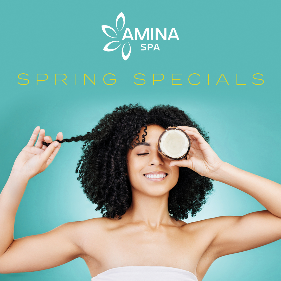 amina spa creative for spring
