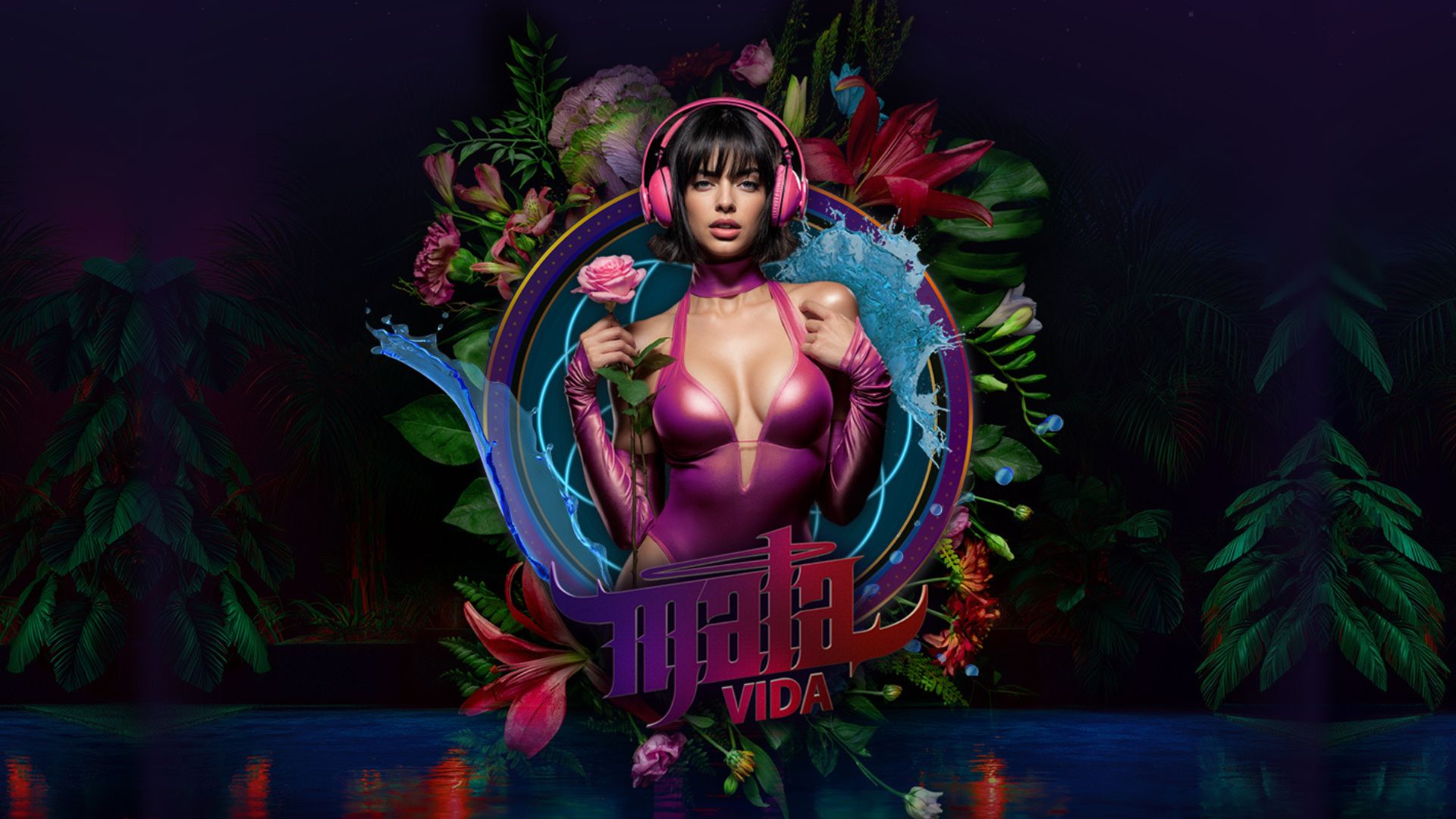 mala vida creative showing a woman