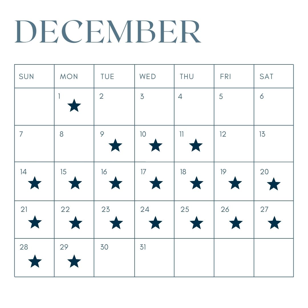 calendar view