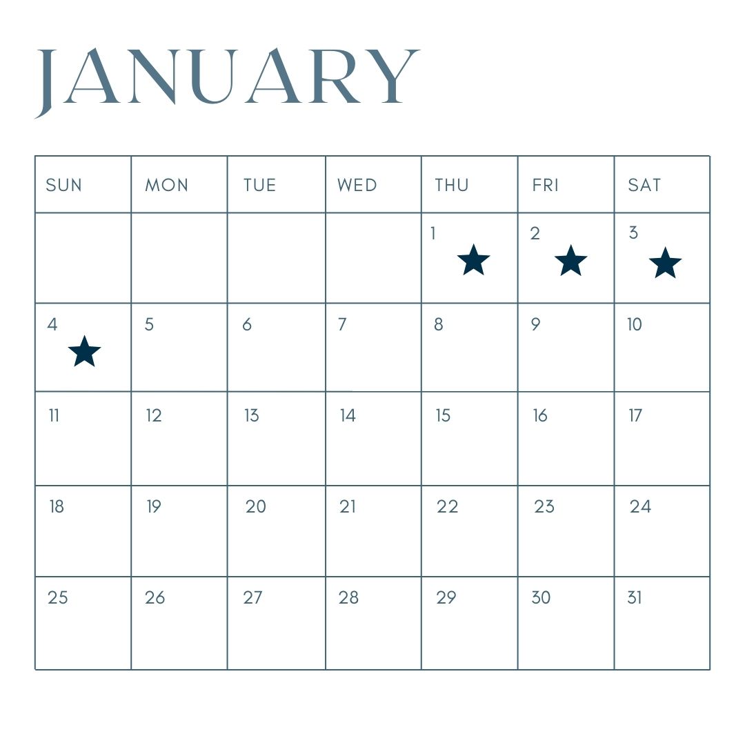 calendar view