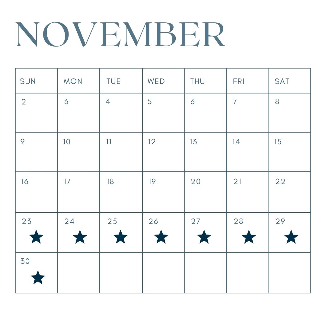 calendar view