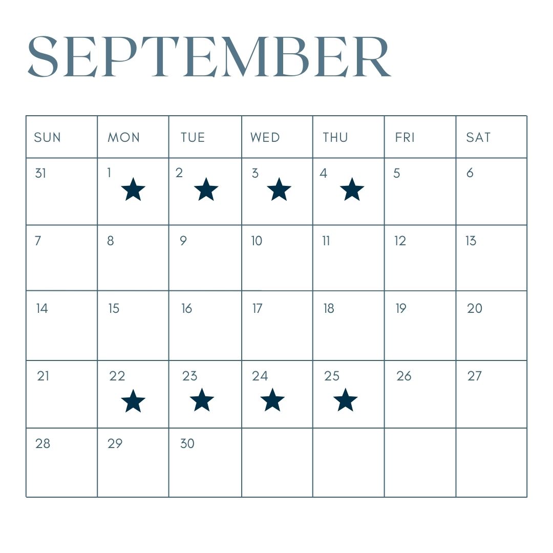 calendar view