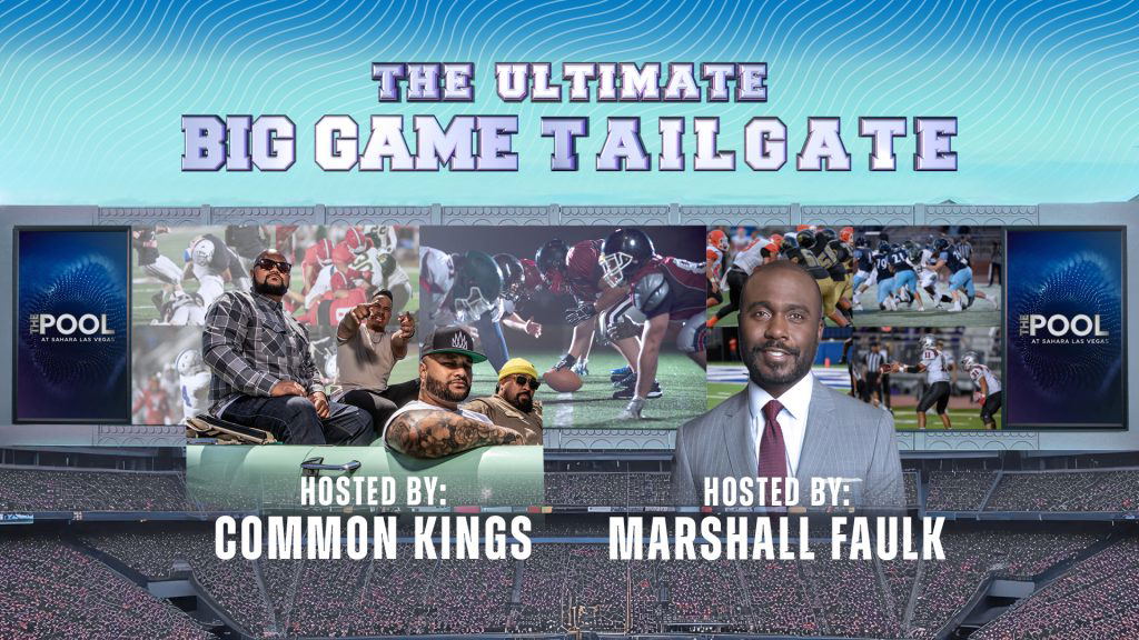 big game tailgate creative showing hosts