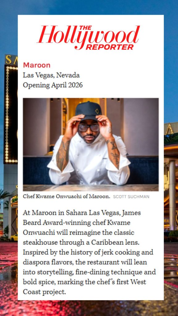 Maroon opening The Hollywood Reporter article