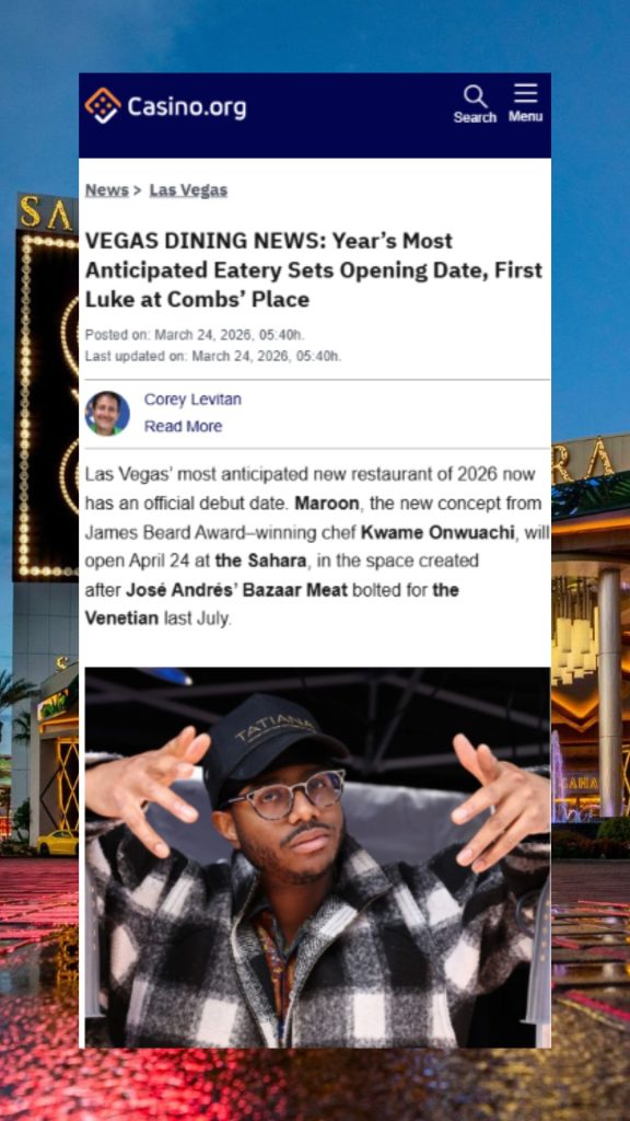 Maroon opening Casino dot org article