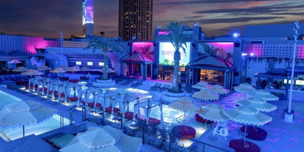 The Pool at night