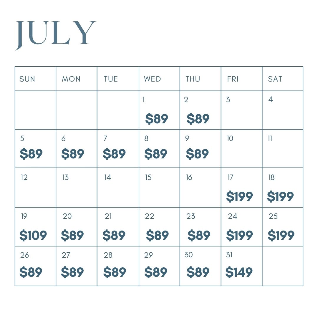 Calendar View July
