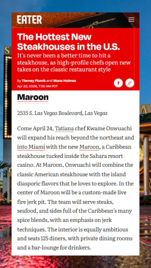 Maroon Eater article