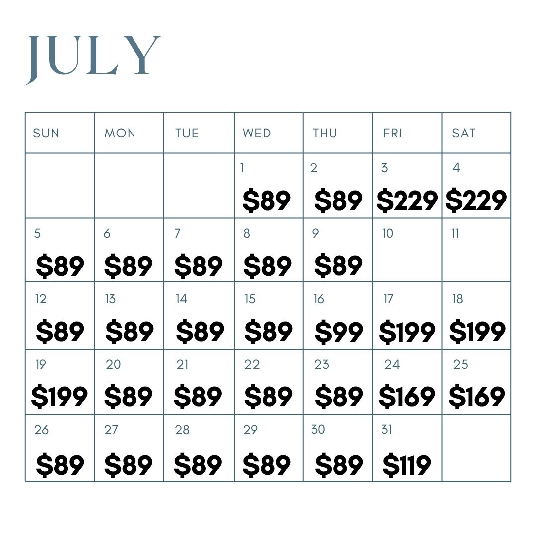 Calendar View July