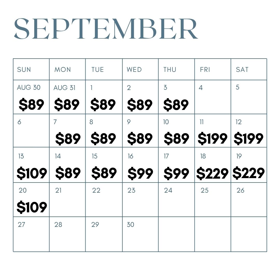 Calendar View September
