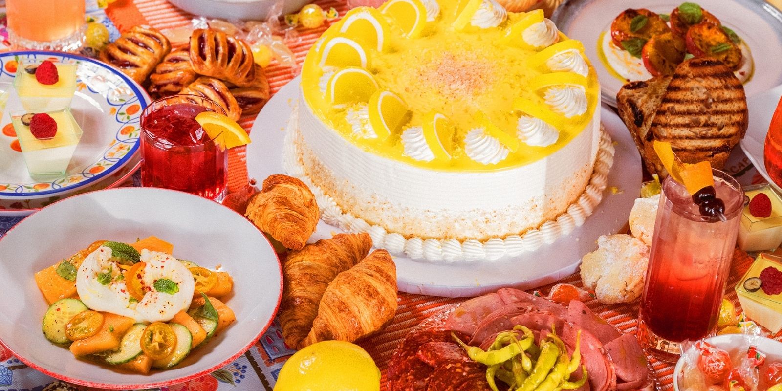 Brunch picture of food at Balla