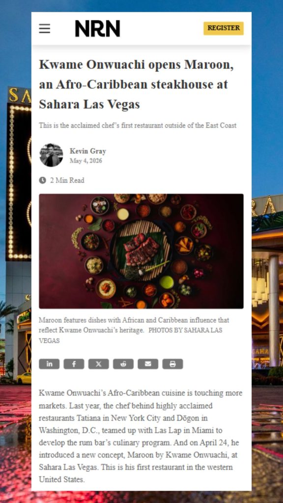 NRN Maroon article