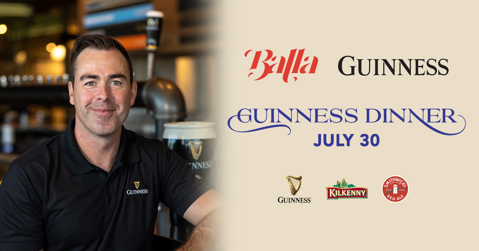 Balla Guinness dinner