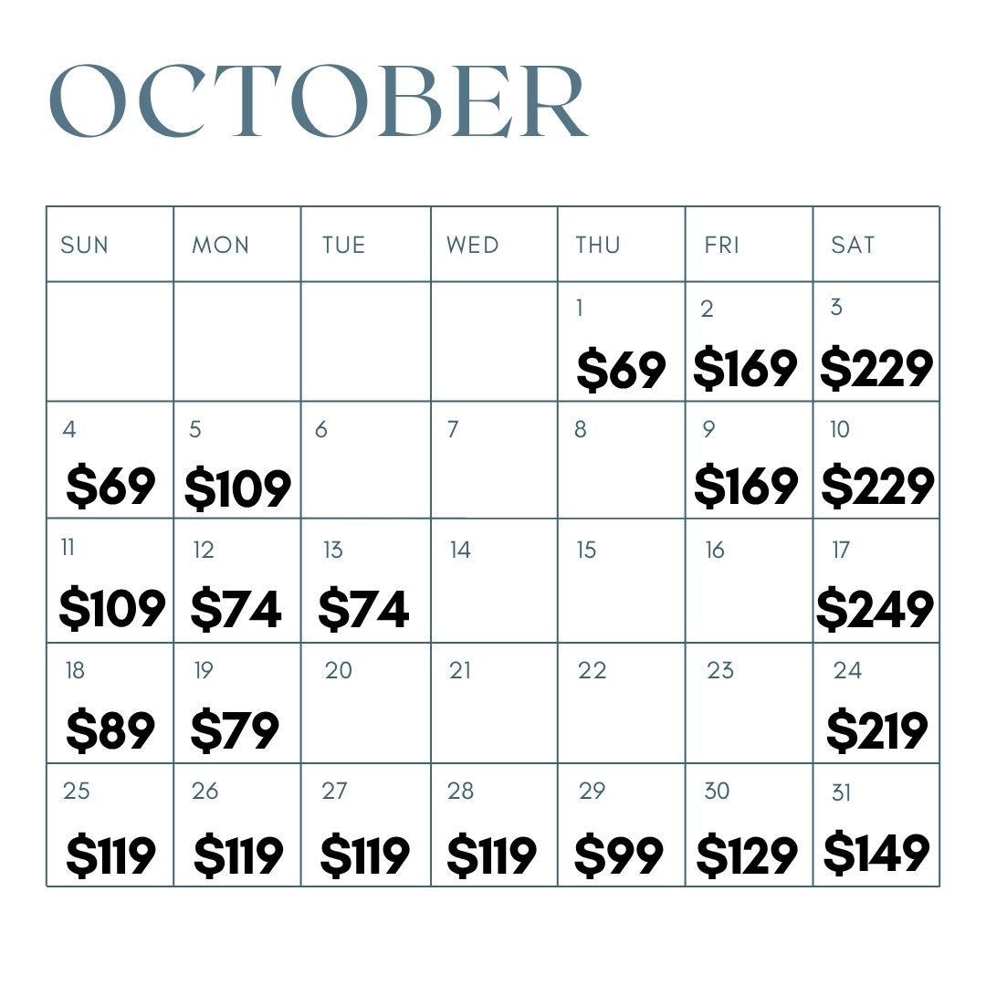 October Calendar