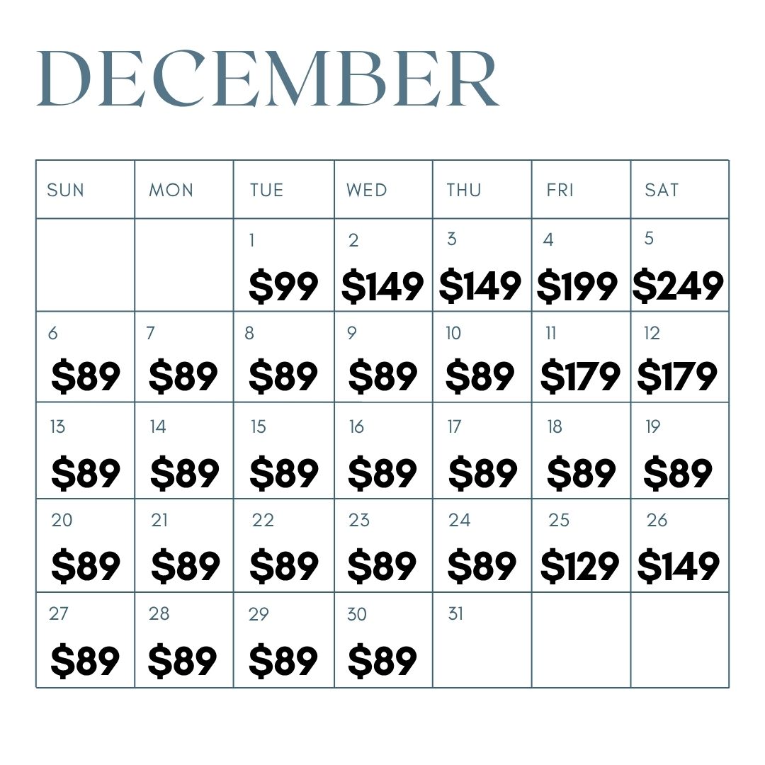 Calendar View December
