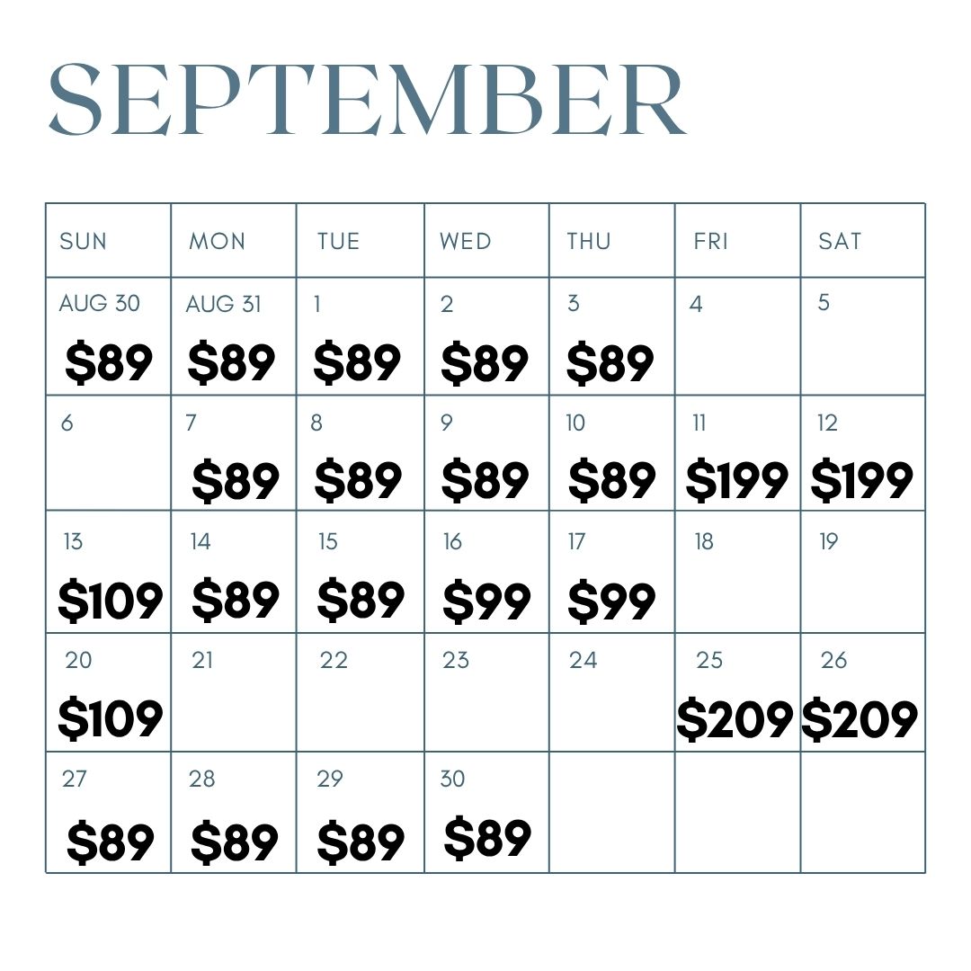 Calendar View September