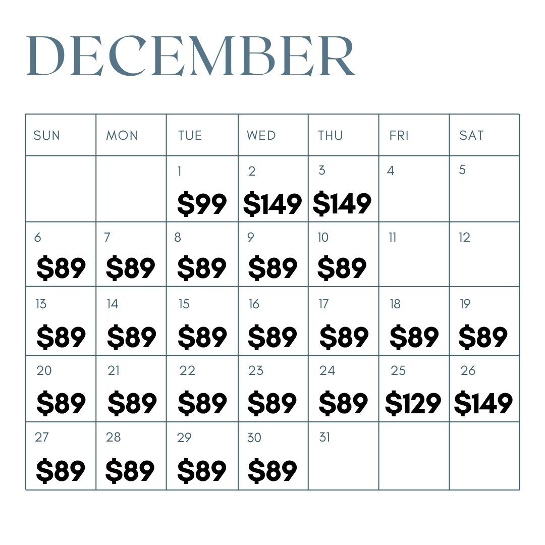 Calendar View December