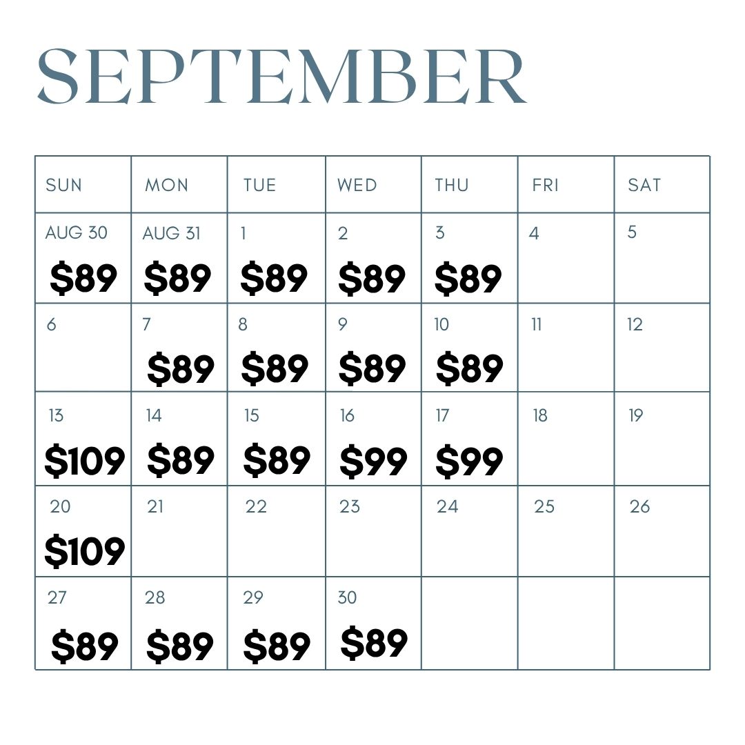 Calendar View September