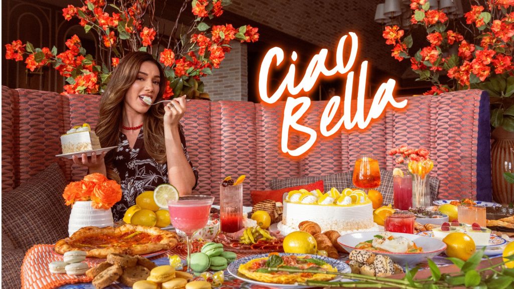 Balla Brunch picture showing a girl eating at the table