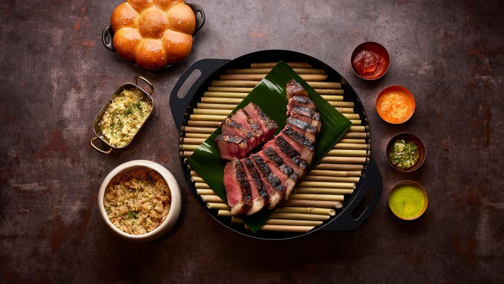 a picture of steak at Maroon