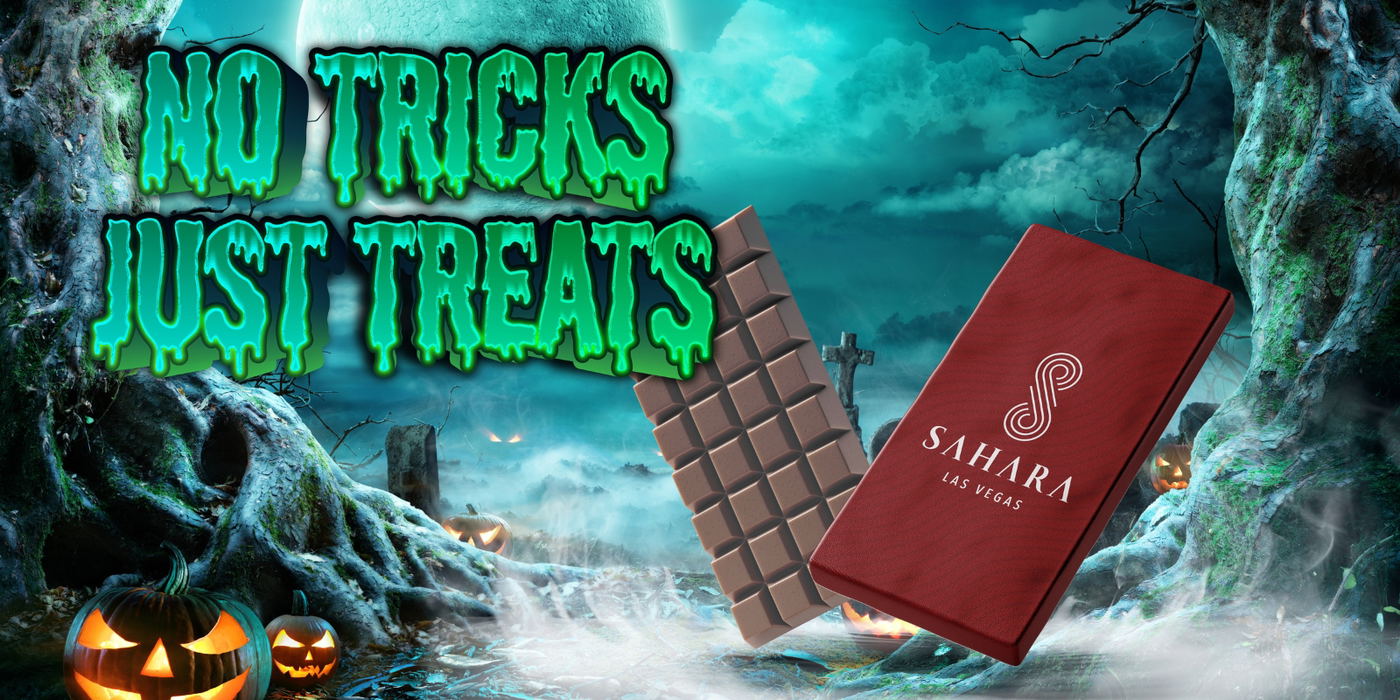Sahara wrapper with chocolate bar