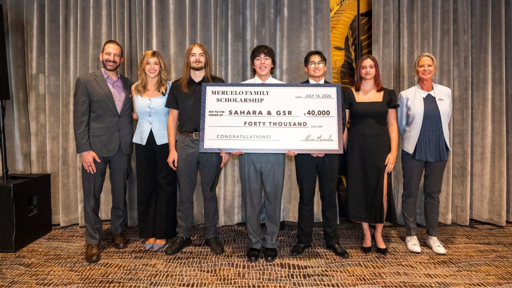 SAHARA Cares scholarship presentation picture
